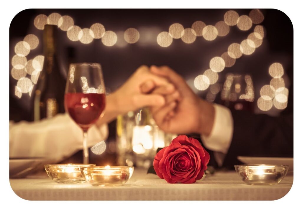 kolacja przy świecach - usługi dodatkowe