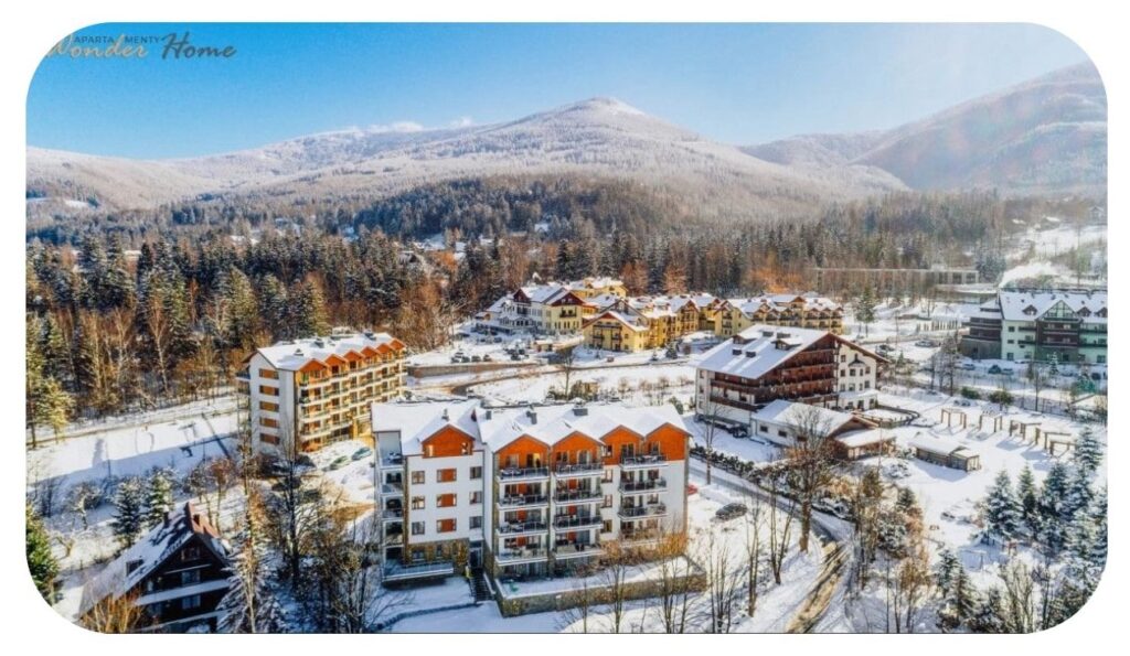 Lokalizacja ul. Ogrodnicza w zimowej odsłonie, Wonder Home