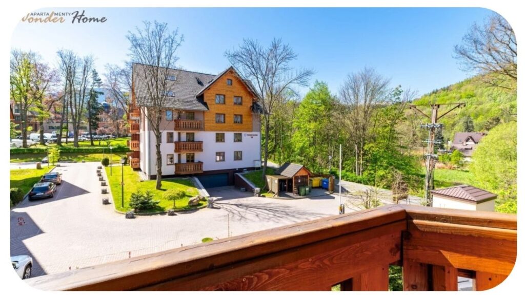 Lokalizacja Wonder Home, widok z balkonu