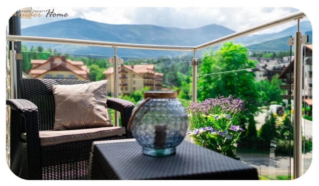 Lokalizacja ul. Ogrodnicza Wonder Home, widok na Śnieżkę