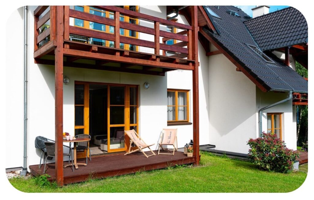 Osiedle Komuny Paryskiej taras